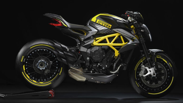 MV Agusta Dragster 800 RR Pirelli: Όνομα σιδηρόδρομος, ταυτότητα ιταλική